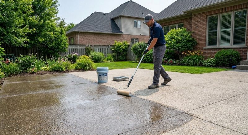 Concrete Patio Sealing in Seattle, WA
