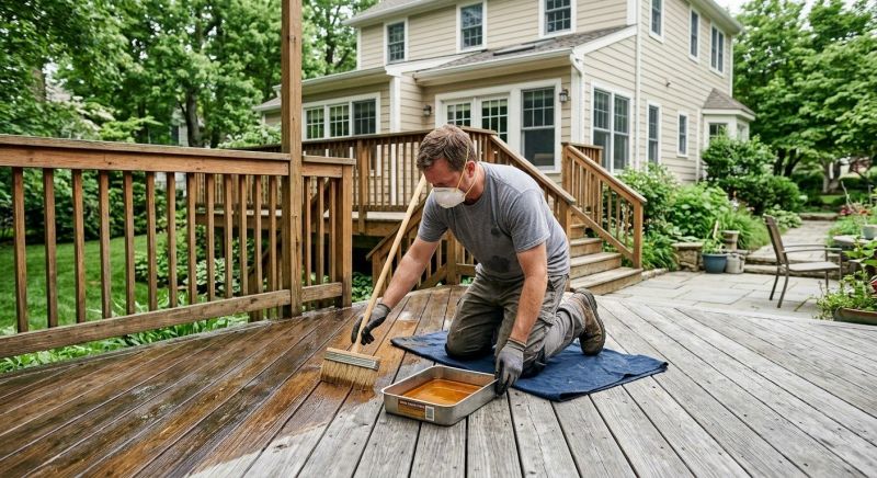 Deck Sealing in Redmond, WA