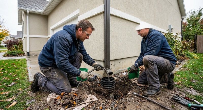 Downspout Cleaning in Fredericksburg, VA