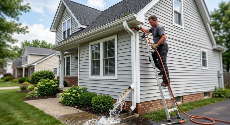 Downspout Cleaning in Longmont, CO