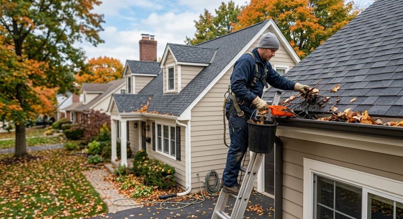 Eavestrough Clearing in Monmouth County, NJ