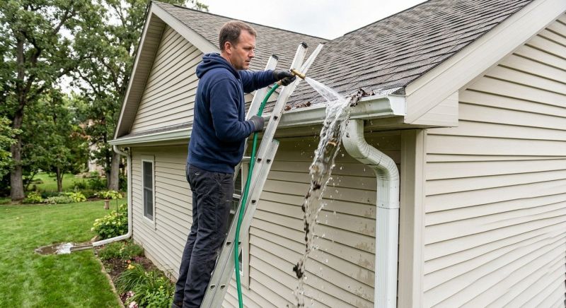 Gutter Blockage Removal in Annapolis, MD