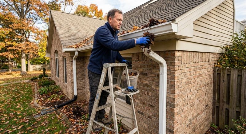 Gutter Downspout Unclogging in Baltimore, MD
