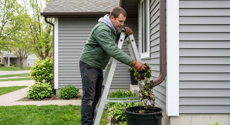 Gutter Downspout Unclogging in Bergen County, NJ