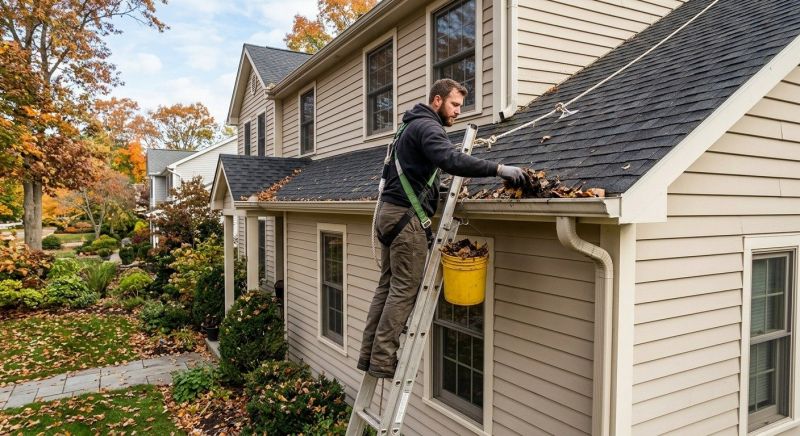Gutter Leaf Clearing in Morris County, NJ
