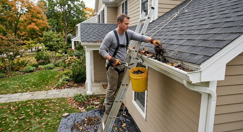 Gutter Leaves Removal in Rochester, NY