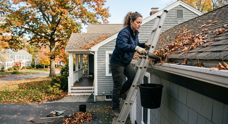 Gutter Leaves Removal in Baltimore, MD
