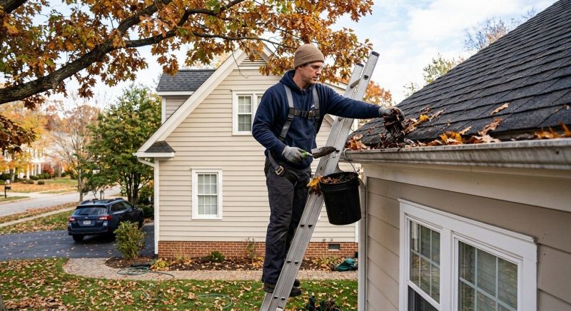 Gutter Pine Needle Removal in Monmouth County, NJ