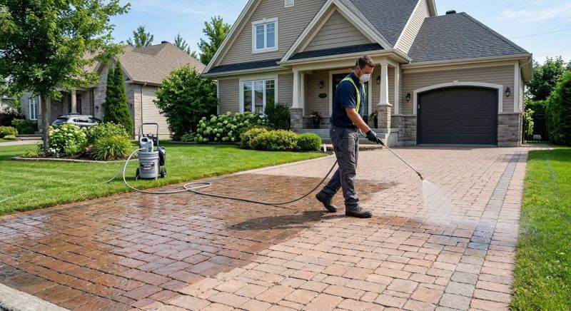 Paver Driveway Sealing in Redmond, WA