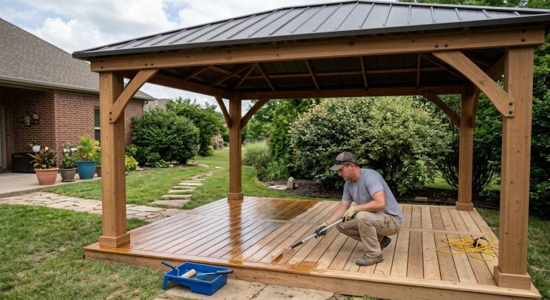 Pavilion Sealing in Redmond, WA