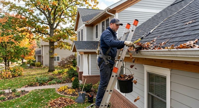Rain Gutter Clearing in Longmont, CO