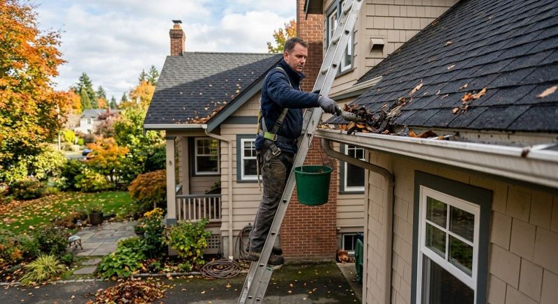 Roof Gutter Cleaning in Frederick, MD