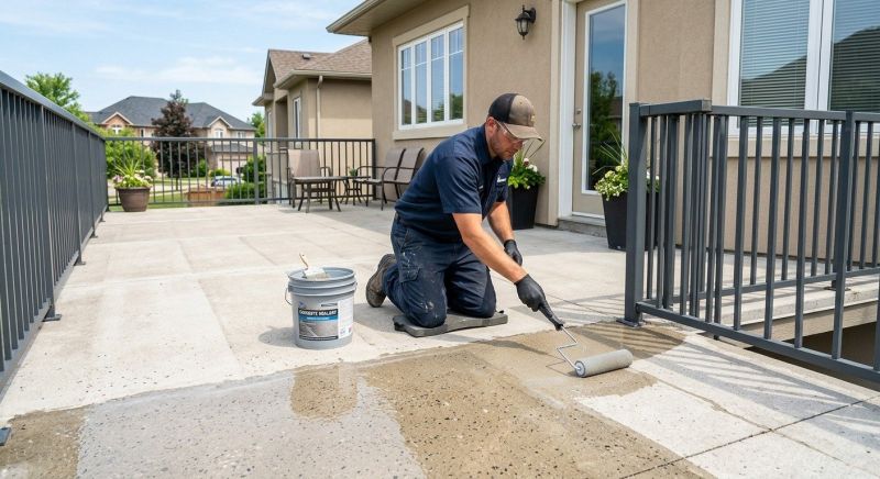 Sidewalk Concrete Sealing in Alpharetta, GA